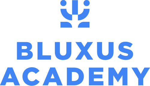 Logo Bluxus Academy vertical